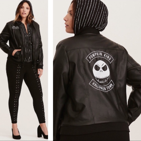 torrid Jackets & Blazers - Nightmare before Christmas faux leather jacket
